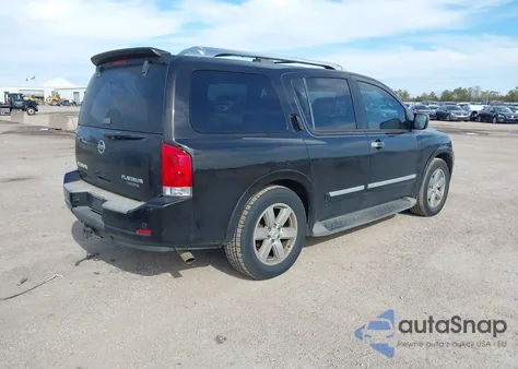 2011 Nissan Armada Platinum from USA, damaged, VIN 5N1BA0NF9BN610354